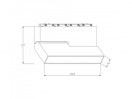 фото Трековый светильник SWG 20 Вт, Белый, 4000К, SY-601256-20-WH-NW