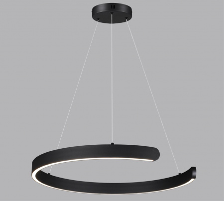 фото Чёрный Светильник подвесной LED 43W 3000/4000/6000К 220V INDIE LEDIO, арт. 6534/43L