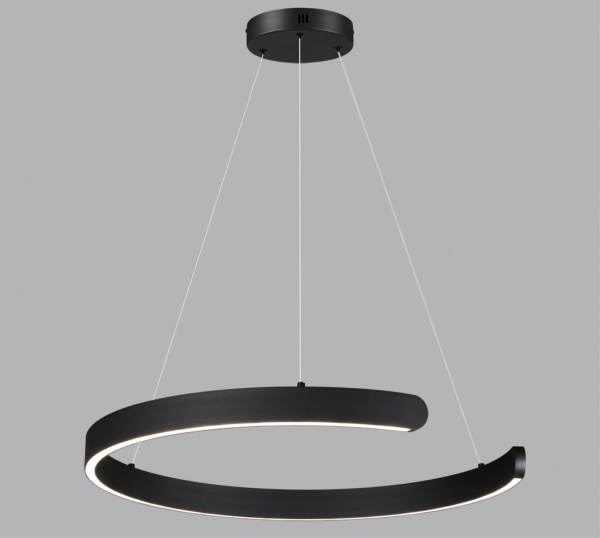 фото Чёрный Светильник подвесной LED 43W 3000/4000/6000К 220V INDIE LEDIO, арт. 6534/43L