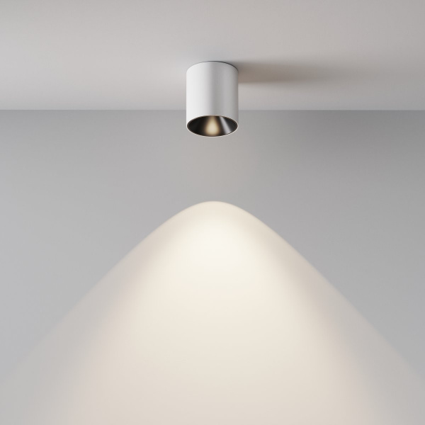 фото Потолочный светильник Maytoni Technical Alfa LED C064CL-5W4K-RD-WB, белый