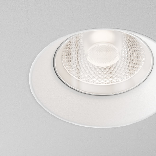 фото Встраиваемый светильник Maytoni Technical Flint DL101-GU10-TRS-W, белый