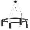 Люстра подвесная Rullo, черный Lightstar LR018364874