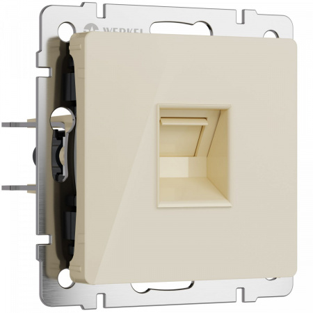 фото Розетка Ethernet RJ-45 (айвори акрил) W1181043