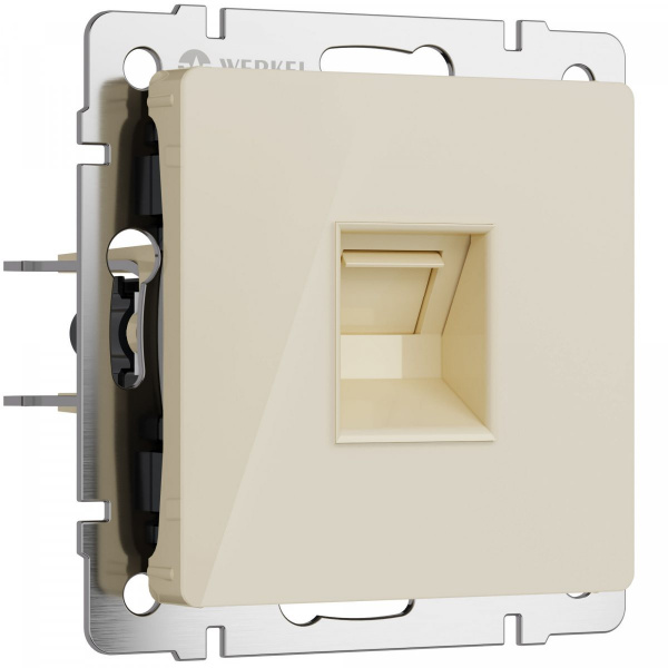 фото Розетка Ethernet RJ-45 (айвори акрил) W1181043