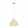 фото Белый/бежевый, цемент/металл/джутовый шнур Подвес E27 LED 10W 220V BOHO ECO, арт. 8368/1A