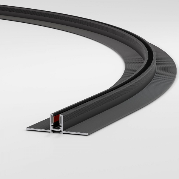 фото Mini Magnetic Шинопровод под ГКЛ 12,5мм черный Ø1200 85221/00