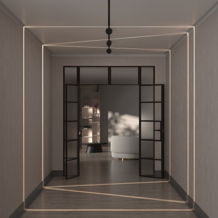 фото Трековый светильник Maytoni Technical Outline TR090-2-6W4K-B, черный