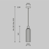 фото Подвесной светильник Maytoni Antic MOD302PL-01GR, золото