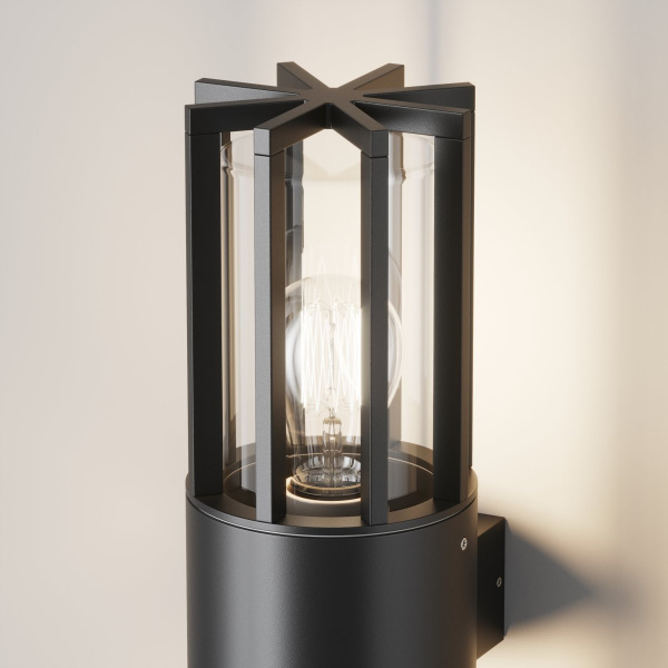 фото Уличный настенный светильник Maytoni Outdoor Barrel O453WL-02GF, графит