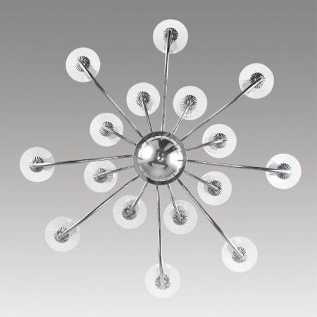 фото Хром, металл/стекло Люстра подвесная Е14 16*40W 220V INCANTO CLASSI, арт. 8034/16