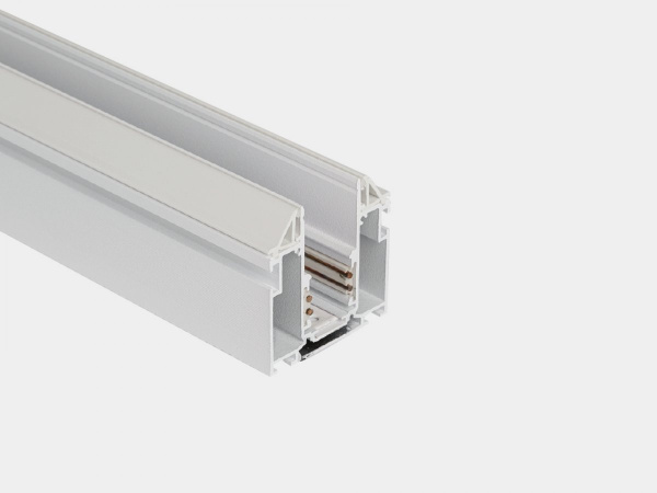 Шинопровод SWG SY-LINK-IZI-2.5-WH, шинопровод встраиваемый в натяжной потолок, 48В, белый, 2,5м, SY-LINK-IZI-2.5-WH