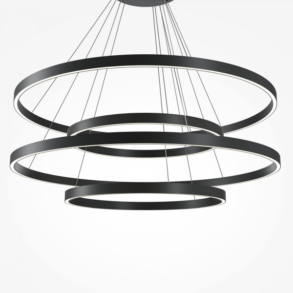 фото Подвесной светильник Maytoni Rim MOD058PL-L174BK, черный