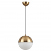 Античн.бронза/металл/белый/стекло Подвес E27 1*40W PINGA PENDANT, арт. 4960/1A