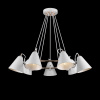 фото Люстра Freya Falke FR8001PL-07WG, белый с золотом