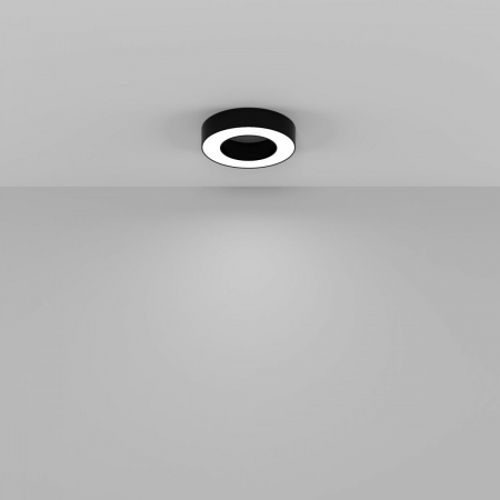 фото Потолочный светильник Maytoni Technical Lua C093CL-24W4K-B, черный