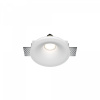 Встраиваемый светильник Maytoni Technical Gyps Modern DL002-1-01-W-1, белый