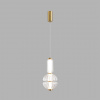 фото Бронза/прозрачный, металл/стекло Подвес LED 13W 4000K 220V TAISHA LEDIO, арт. 8325/28L