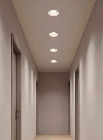 фото Свет-к LED (S1612) встр. круг. 220-240V COB 12W 4000K белый с борт WO