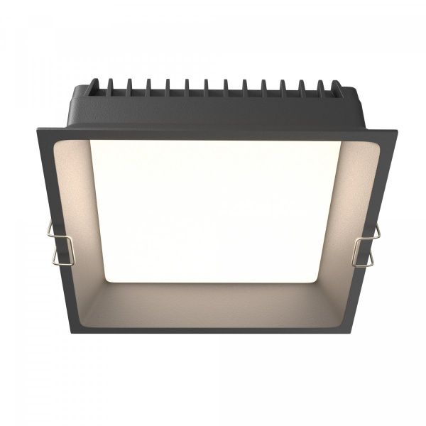 Встраиваемый светильник Maytoni Technical Okno DL056-24W3-4-6K-B, черный