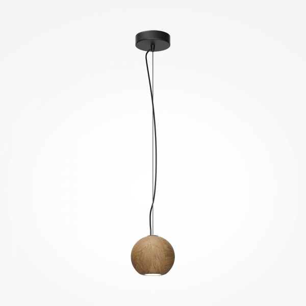 фото Подвесной светильник Maytoni Basic Texture MOD461PL-01BG, черный