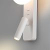 фото Металл/акрил белый Настенный светильник IP20 LED 1*5W + 1*3W 2700K ALBERGO HIGHTECH, арт. 7049/5WL