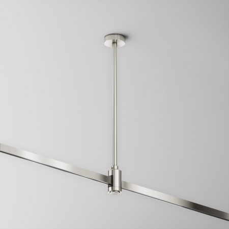 фото Крепление потолочное Среднее / Medium одинарное 300мм Flarity платина Maytoni Technical TRA158C-S1-PT