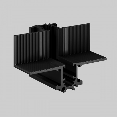 фото Коннектор угловой внутренний под шпаклевку, встраиваемый Levity Maytoni Technical TRA184ICL-13B, черный