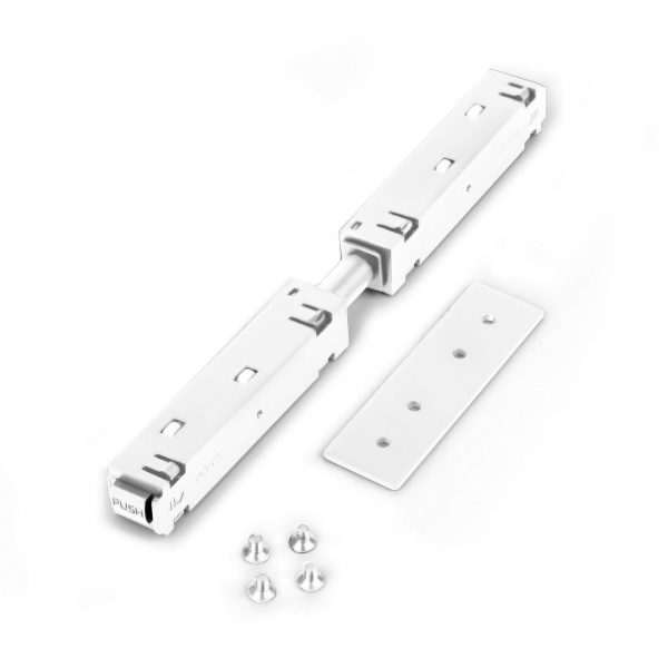 фото Slim Magnetic Прямой коннектор и планка белый (1 шт.) 85096/00