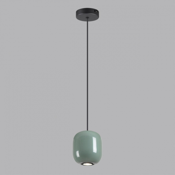 фото Черный/зеленый/металл Подвес GU10 LED 4W OVALI PENDANT, арт. 5053/1C