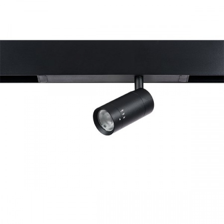 фото Светильник трековый SMART 220V 7W 3000-6000K 15-38° черный Teta Lightstar 205017R
