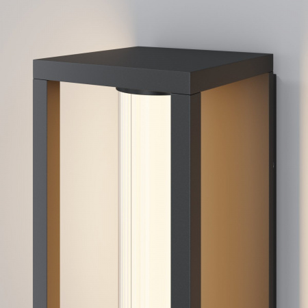 фото Уличный настенный светильник Maytoni Outdoor Expo O480WL-L12B3K, черный