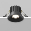 фото Встраиваемый светильник Maytoni Technical Round DL058-12W-DTW-B, черный