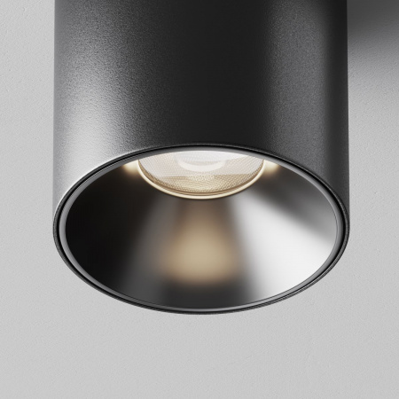 фото Потолочный светильник Maytoni Technical Alfa LED C064CL-5W4K-RD-B, черный