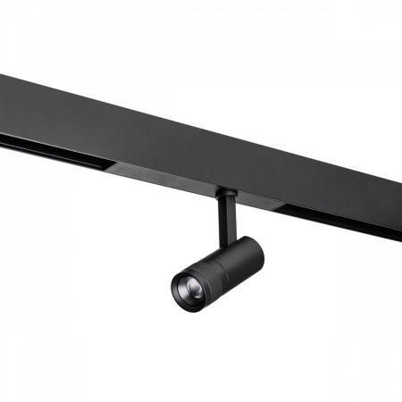 фото Светильник трековый SMART APP 220V 7W 3000-6000K 15-50° черный Teta Lightstar 205017