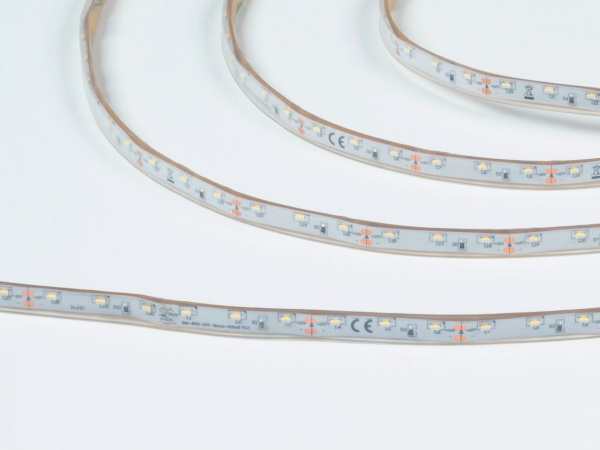 фото Светодиодная лента 315, 60 LED/м, 4,8 Вт/м, 12В, IP67, Цвет: Холодный белый, SWG31560-12-4.8-W-67, катушка 5 м