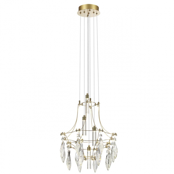 фото Подвесной светильник металл/хрусталь/нерж сталь IP20 LED 35W 4000K 220-240V FLAMENCO CLASSIC, арт. 7000/35L