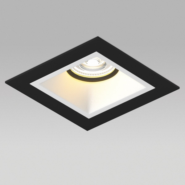 фото Комплект со светильником Domino, черный Lightstar D51706BMOD