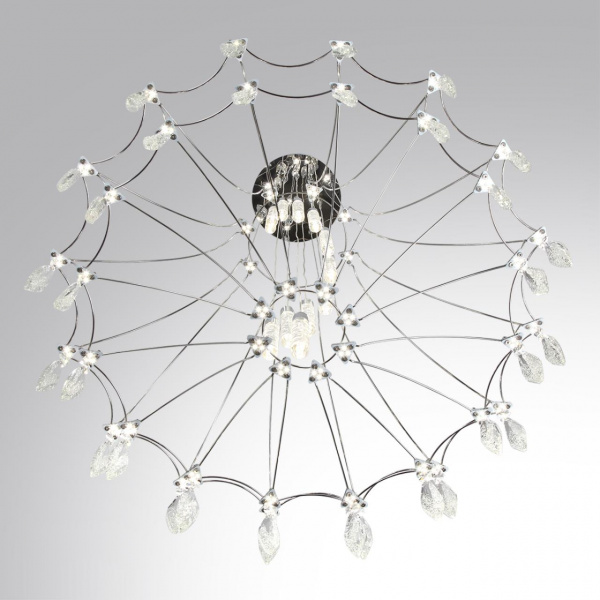 фото Люстра хром/металл/хрусталь IP20 LED 51W 4000K FLAMENCO CLASSIC, арт. 6699/51L