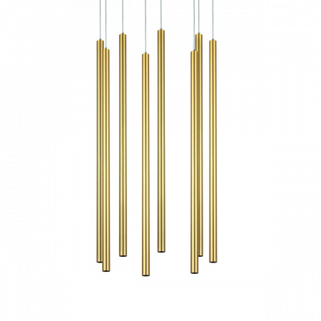 фото Люстра подвесная Tubo, золото Lightstar L8T747343