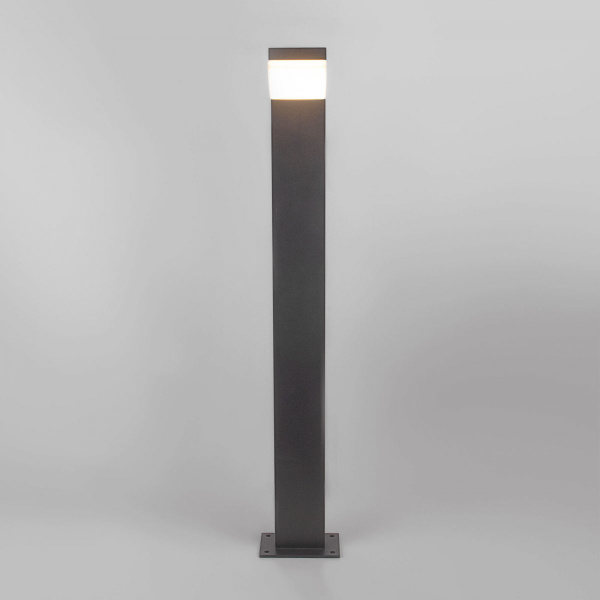 фото Ландшафтный светодиодный светильник серый Sensor IP54 1542 TECHNO LED