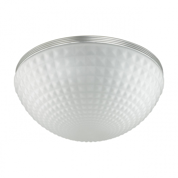 Серебритстый/белый/стекло Потолочный светильник E14 4*40W MALAGA MODERN, арт. 4937/4C