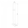 фото Ландшафтный светодиодный светильник чёрный IP54 1537 TECHNO LED