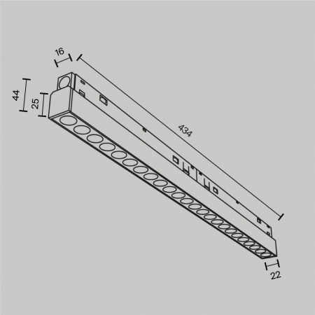 фото Трековый светильник Maytoni Technical Points TR031-4-24WTW-M-DSZ-W, белый