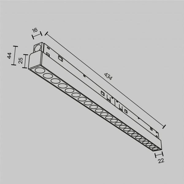 фото Трековый светильник Maytoni Technical Points TR031-4-24WTW-M-DSZ-W, белый