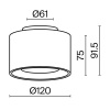 фото Потолочный светильник Maytoni Technical Planet C009CW-L16W, белый