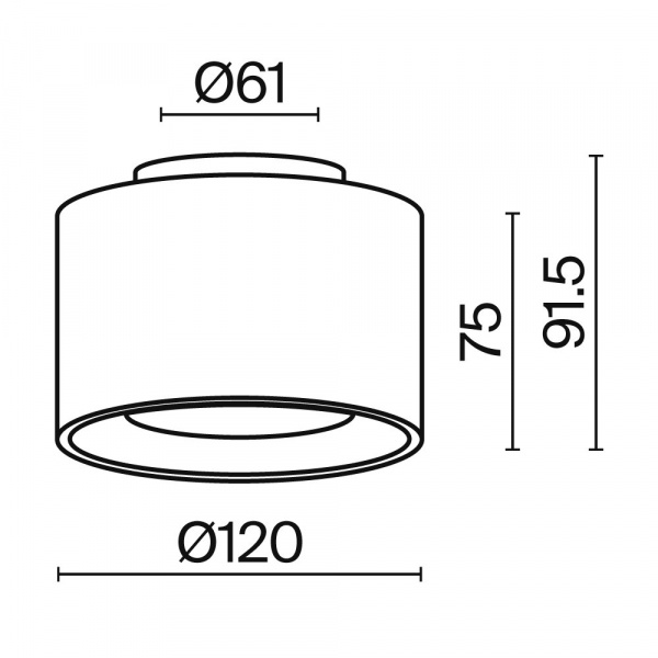 фото Потолочный светильник Maytoni Technical Planet C009CW-L16W, белый