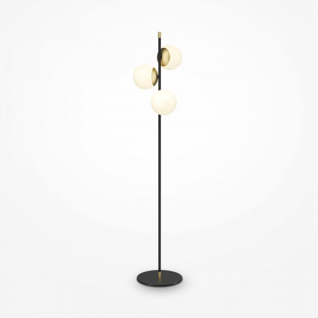 фото Торшер Maytoni Nostalgia MOD048FL-03G, черный