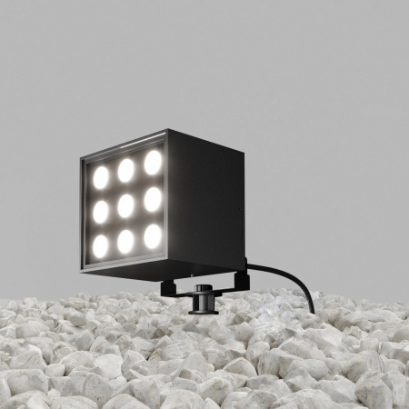 фото Ландшафтный светильник Maytoni Outdoor Ares O309FL-L18B3K, черный