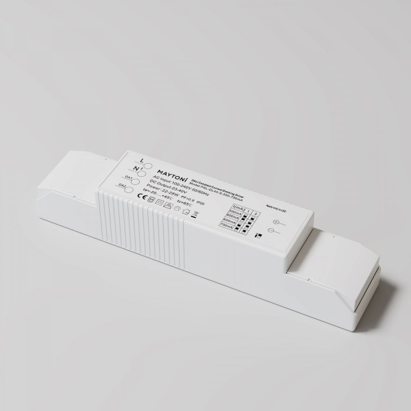 фото Источник питания DALI DT6 22-28Вт IP20 Maytoni PSL-DL40-S-550-700mA, белый