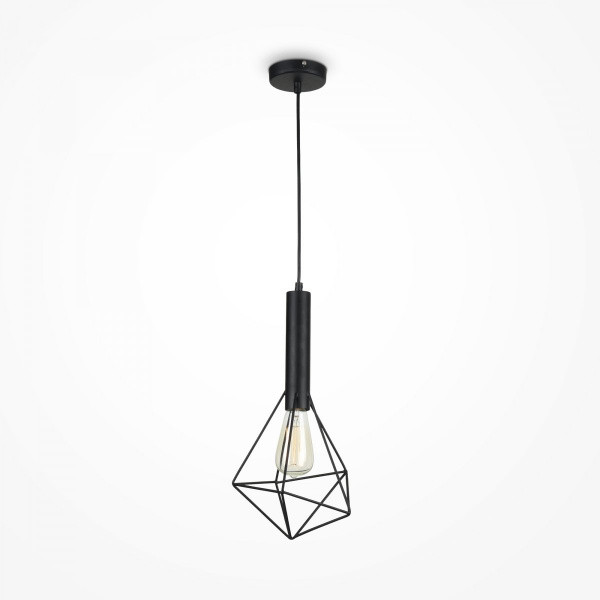 фото Подвесной светильник Maytoni Spider T021-01-B, черный